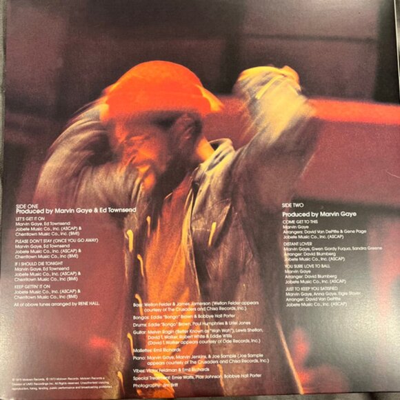 Marvin Gaye – Let's Get It On (2023) Sealed Vinyl LP - Picture 2 of 2